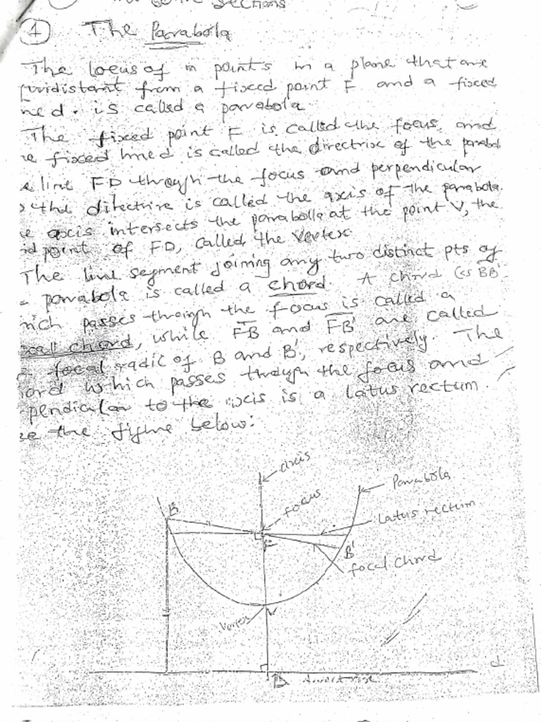 Math102 The Parabola-2 | PDF