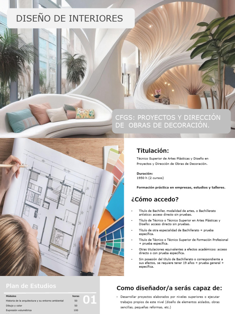 Técnico Superior en Proyectos de Decoración | PDF | Diseño | Diseño de ...