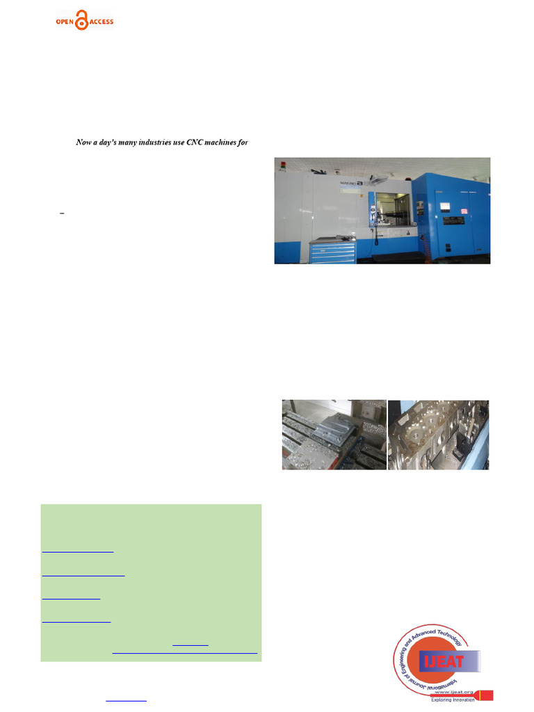 Fixture Modification of A 5-Axis CNC Machine (Makino) : Rakesh ...