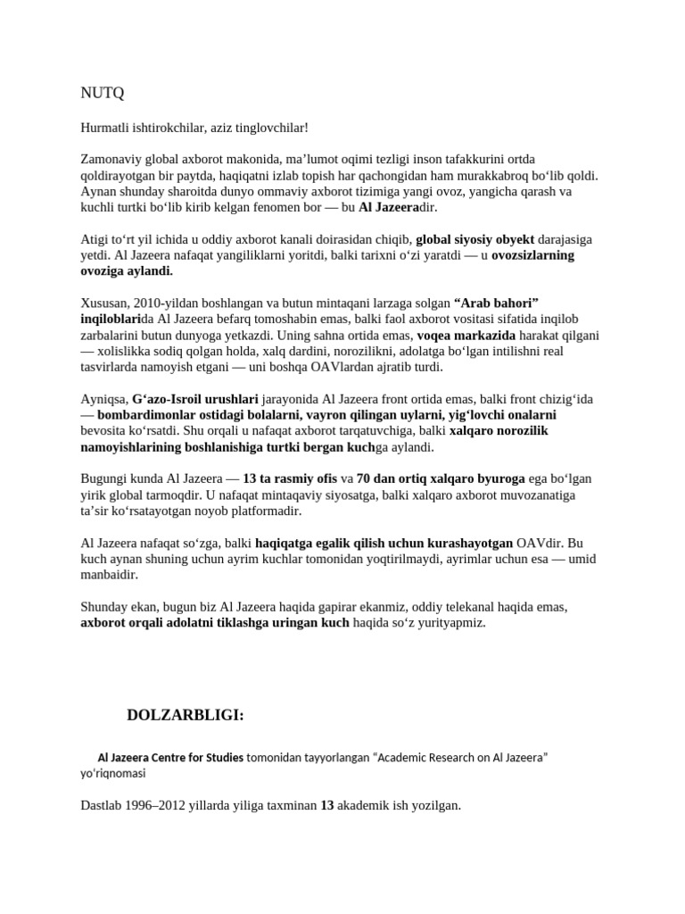 NUTQ | PDF