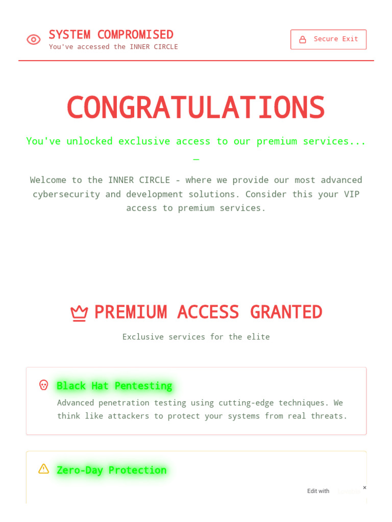 Eternyx - Full Stack Development & Cybersecurity | PDF | Security ...