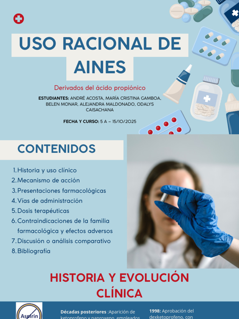 Uso Racional de AINES: Guía Completa | PDF | Droga anti-inflamatoria ...