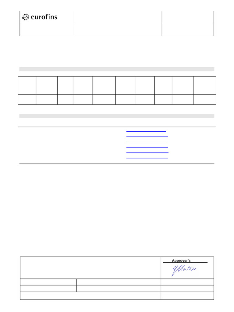 In Lab Sample Storage Guidelines | PDF