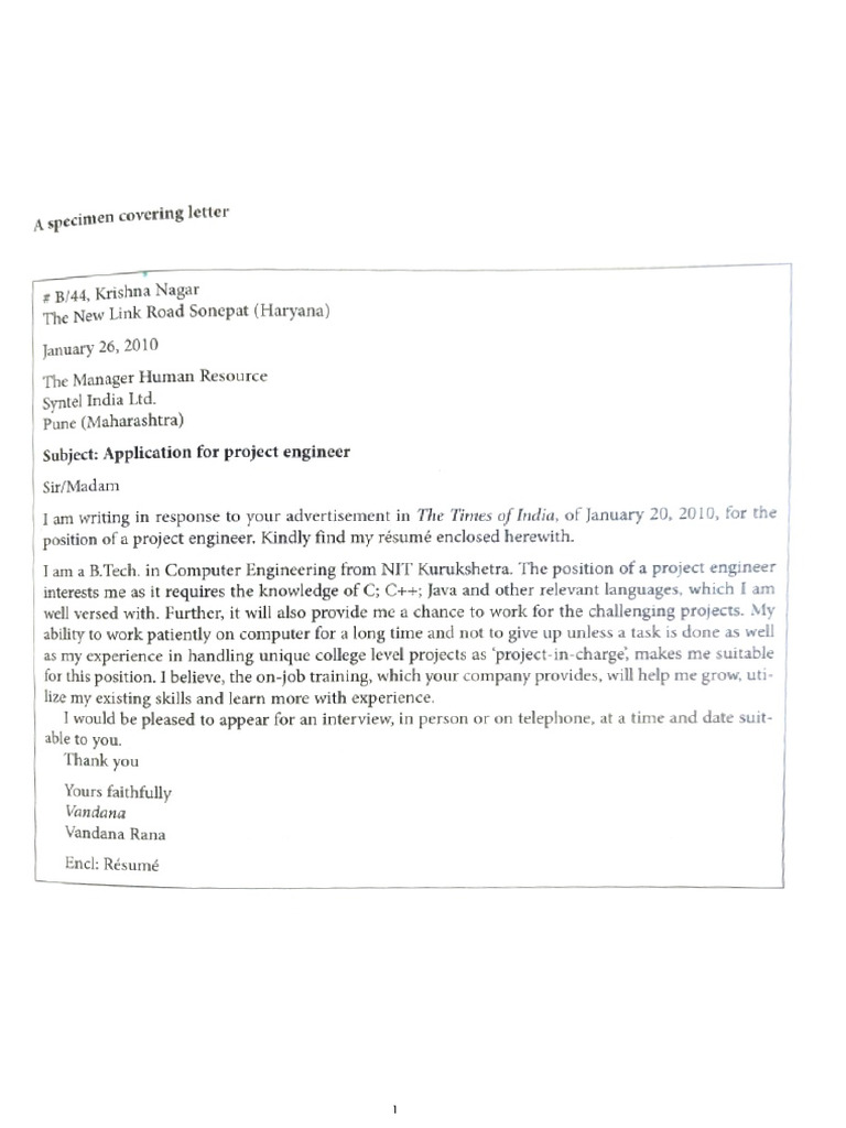 Job Application | PDF