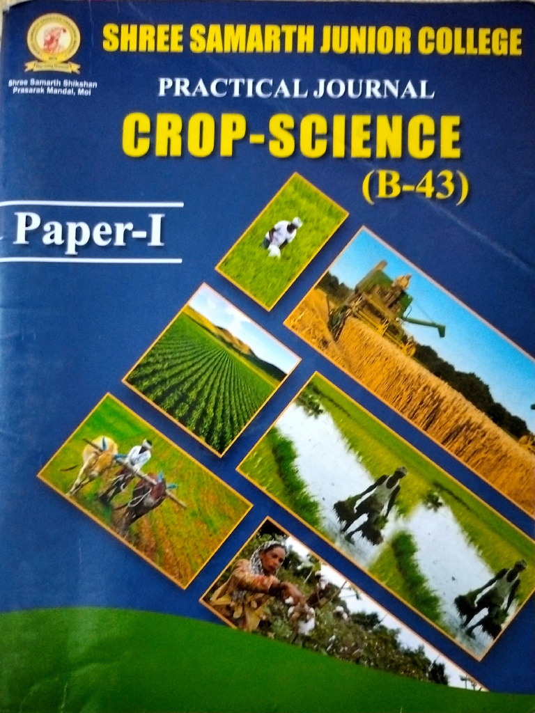 Crop Science Practical Journal | PDF | Plough | Agriculture