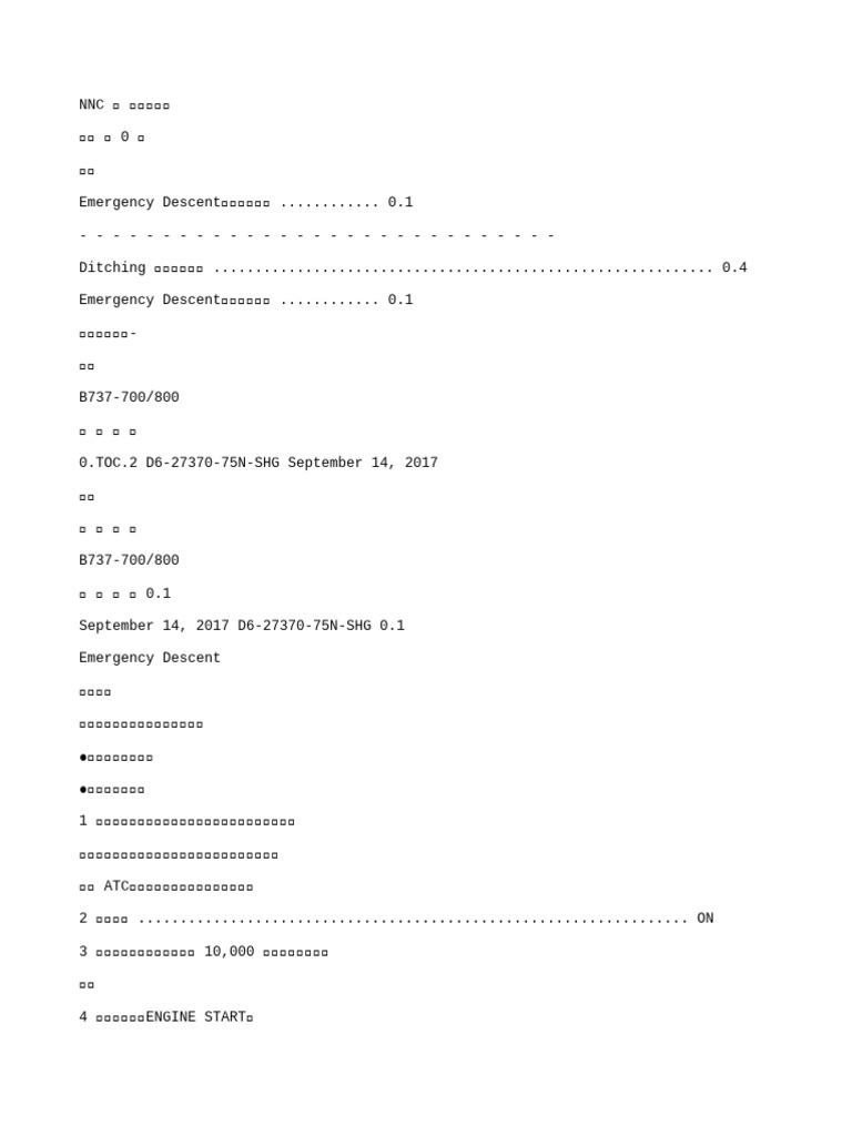 QRH | PDF