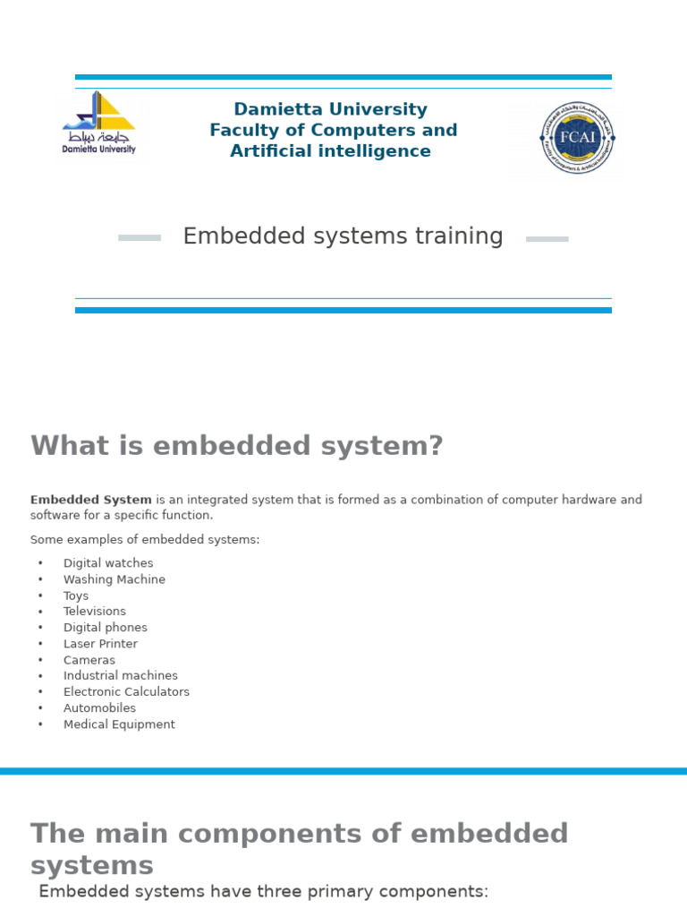 Embedded Training | PDF