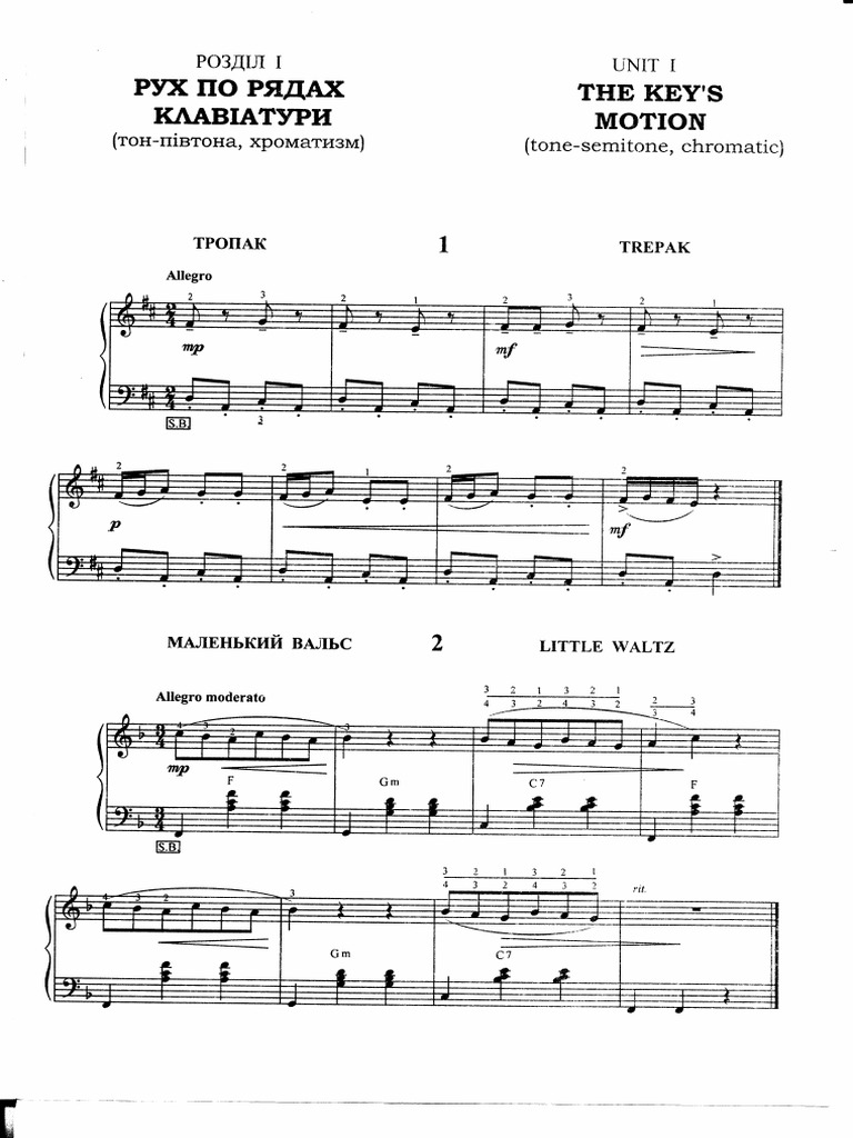 Pianokafe Aleksandr Dorenskiy Pyat Stupeney Masterstva Etyudy | PDF