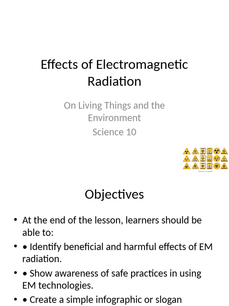 Impact of Electromagnetic Radiation | PDF | Radiation | Ultraviolet