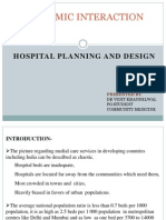 Acedemic Interaction: Hospital Planning and Design