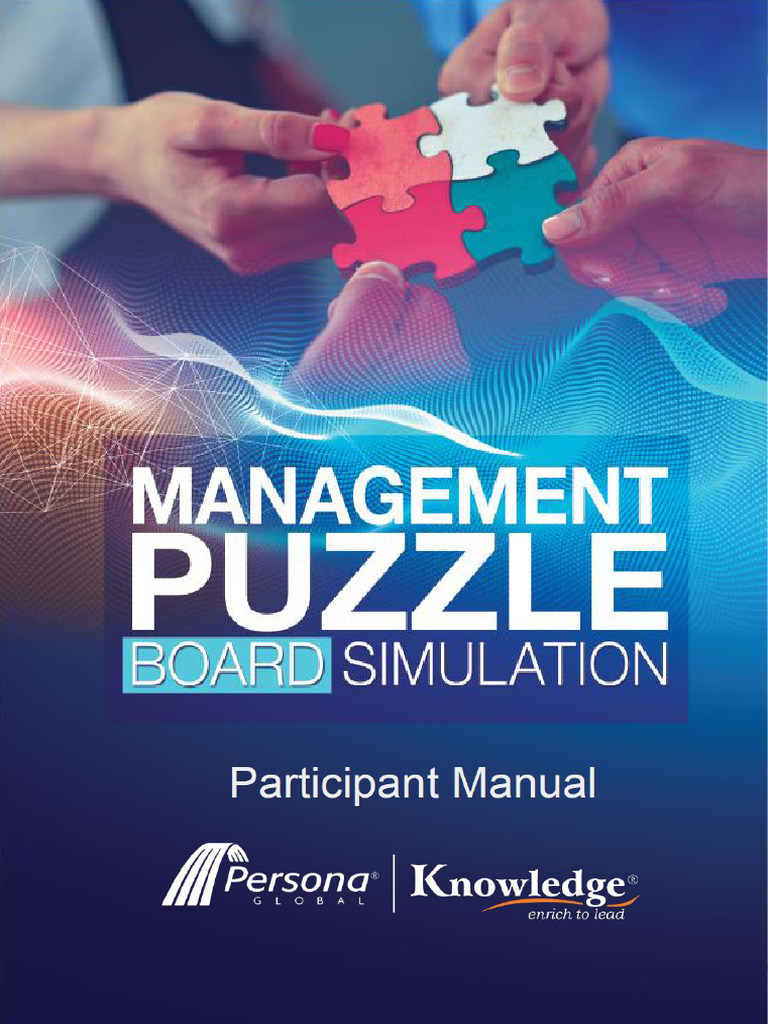 Management Puzzle Game Overview | PDF | Leadership | Motivational
