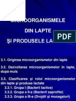 Microorganismele Din Lapte Şi Produsele Lactate