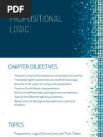 Propositions and Logical Connectives | PDF | Theorem | Logic