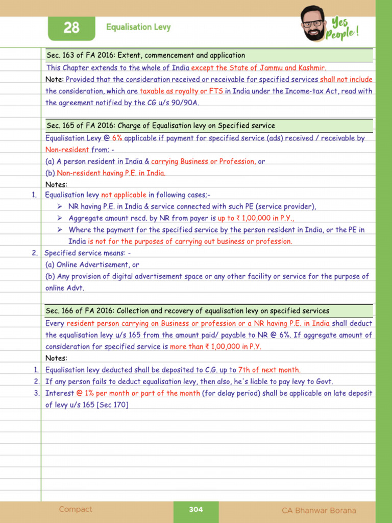 Equalisation Levy Concept Notes | PDF