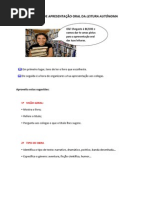 GUIÃO DE APRESENTAÇÃO ORAL DA LEITURA