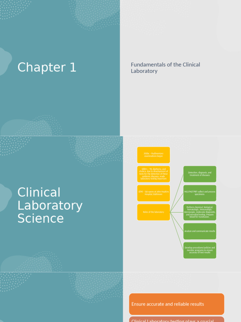 Clinical Laboratory Science Fundamentals | PDF | Medical Laboratory ...