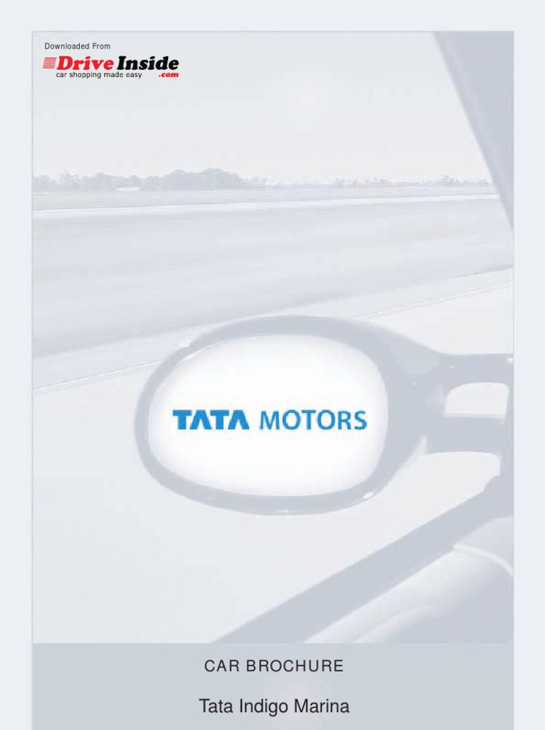Tata Indigo Marina 373 PDF Trunk (Car) Steering