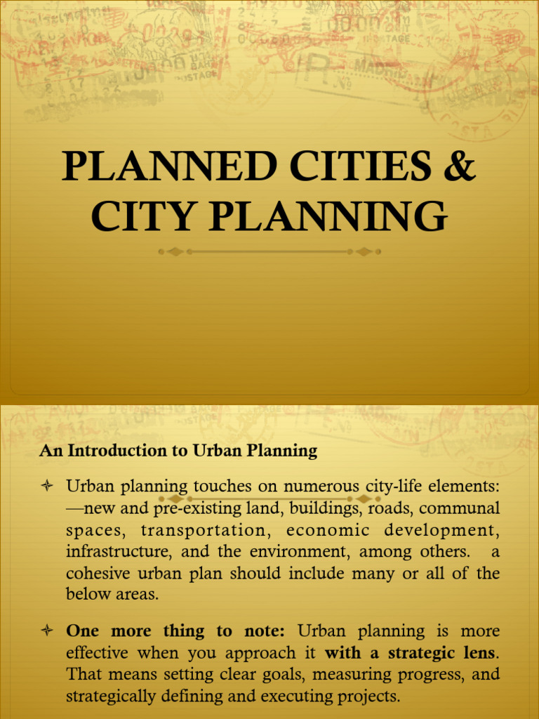 City Planning | PDF | Urban Planning | City