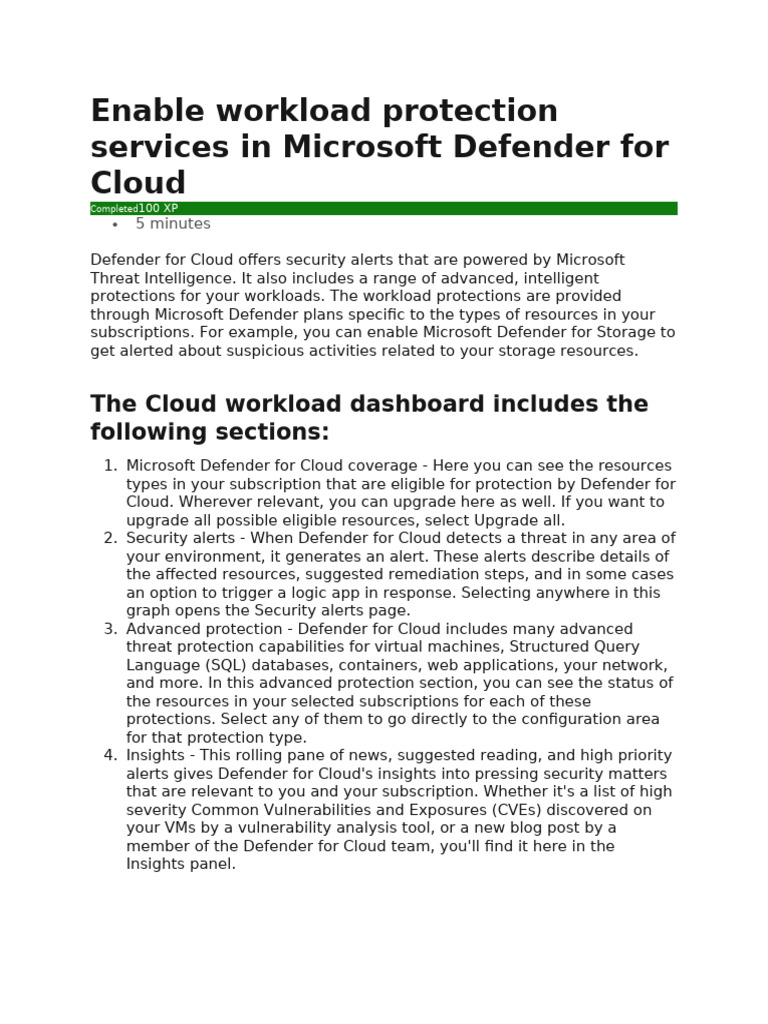 Get Started With Cloud Security and Monitoring Tasks | PDF | Computer ...
