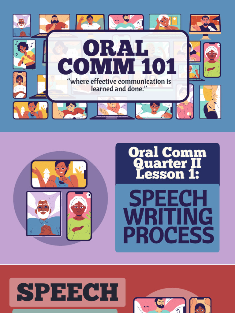 Q2 Lesson 1 Speech Writing Process | PDF | Speech | Communication