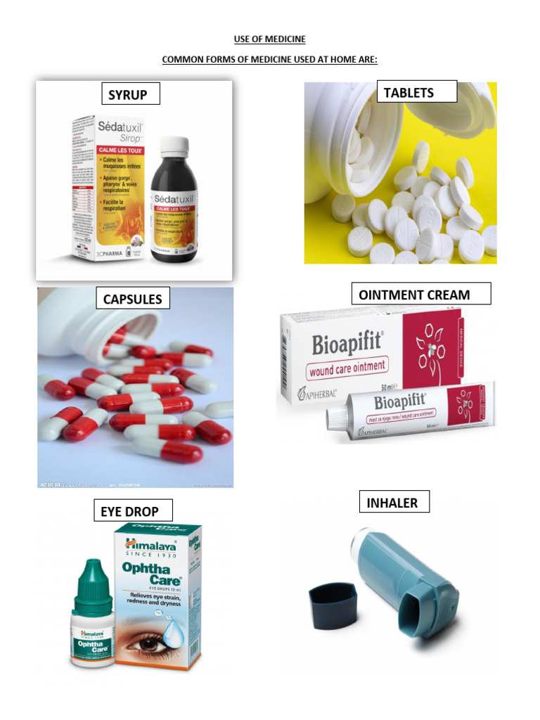 Common Home Medicines Overview | PDF