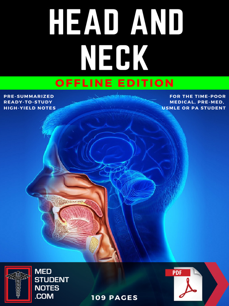 High-Yield Notes for Head and Neck Study | PDF | Glaucoma ...
