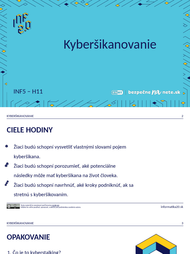 INF5 - H11 - Kyberšikanovanie | PDF