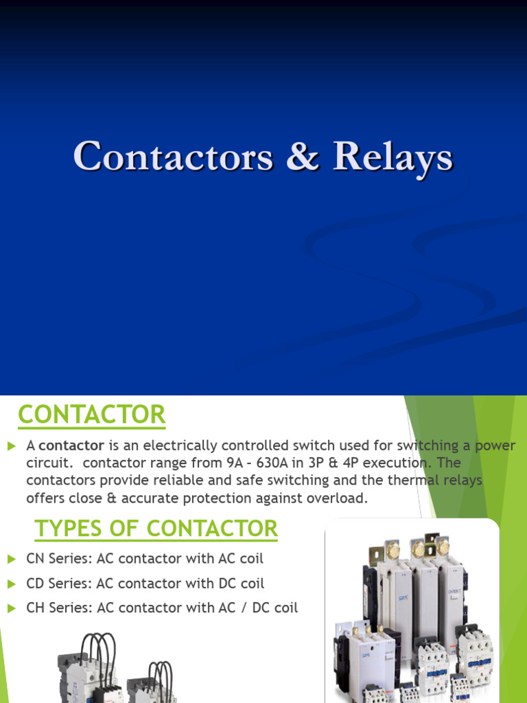 Contactor | PDF