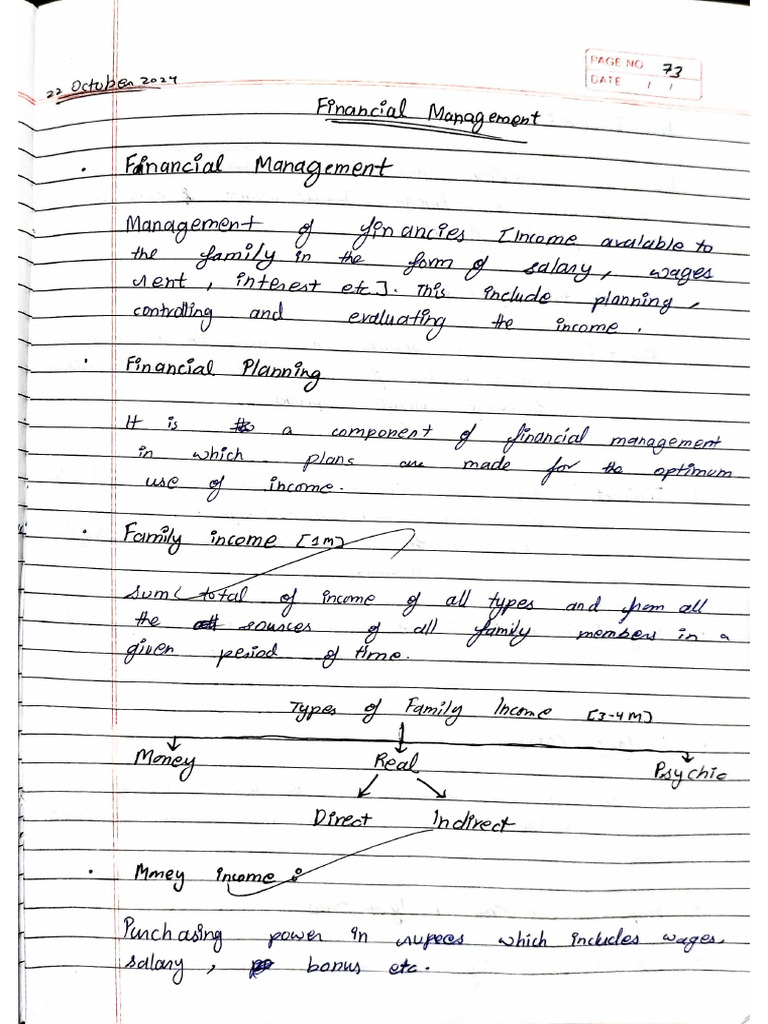 Chapter - 10 Financial Management | PDF
