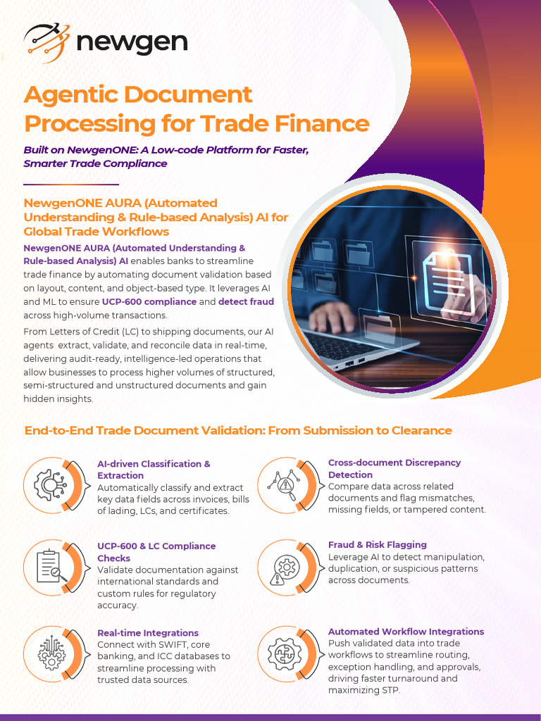 Brochure_ Agentic Document Processing for Trade Finance | PDF ...