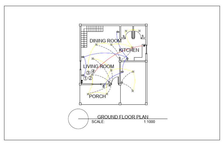 Ground Floor Plan Layout Design | PDF