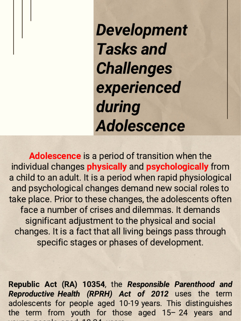 Understanding Adolescent Development | PDF | Adolescence | Medical ...