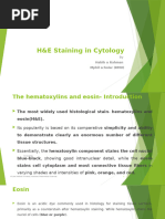 H&E Staining Protocol Overview | PDF | Staining | Cytopathology
