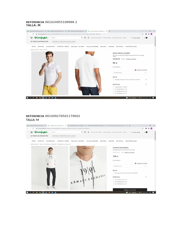 Ropa | PDF