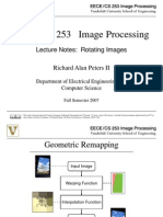 EECE/CS 253 Image Processing: Lecture Notes: Rotating Images