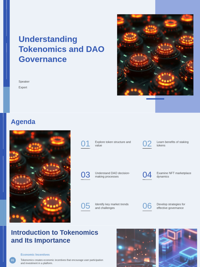 Tokenomics and DAO Governance Insights | PDF | Governance | Market ...