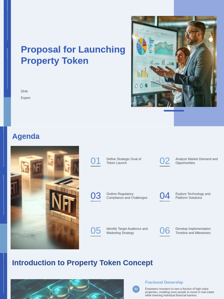 Proposal for Launching Property Token | PDF | Market (Economics ...