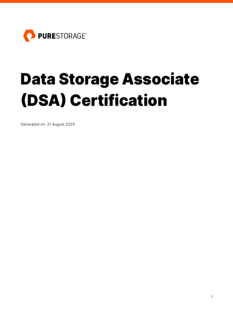 Data Storage Associate Certification Guide | PDF | Trademark | Data ...
