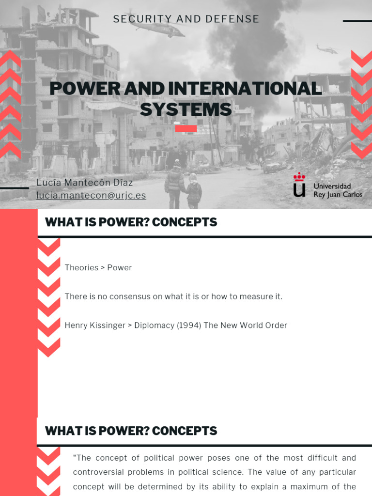 Understanding Power in International Relations | PDF | Soft Power ...