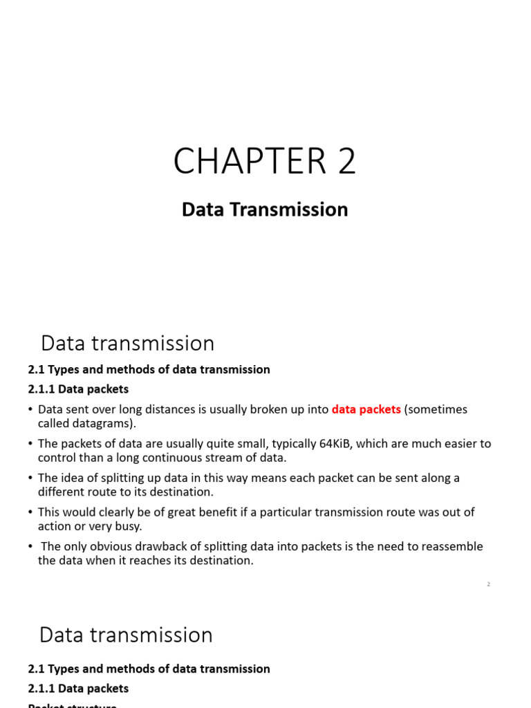 Data Transmission Methods Explained | PDF | Key (Cryptography) | Public ...