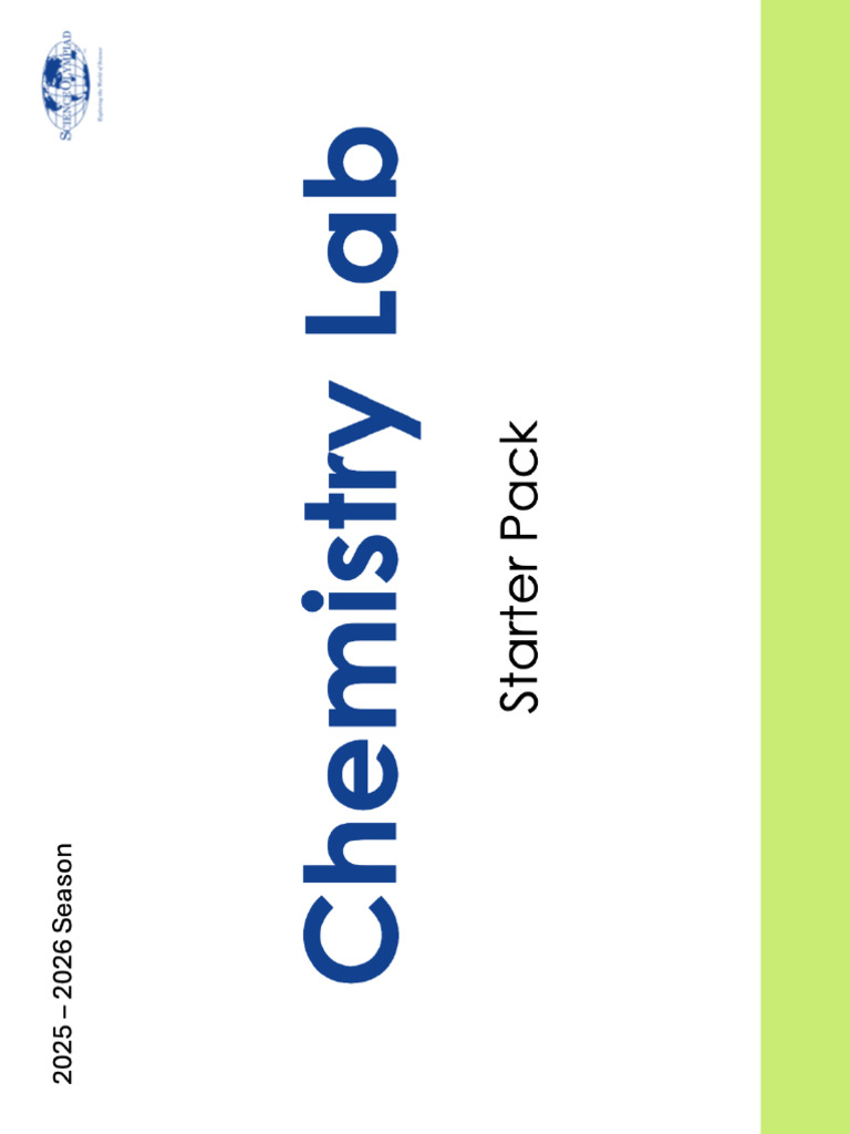 25-26 Chem Lab | PDF