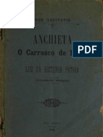 Anchieta, o Carrasco de Bolés À Luz Da Historia Patria - Alvaro Reis
