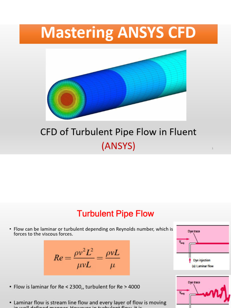 Turbulent Pipe Flow | PDF | Turbulence | Fluid Dynamics