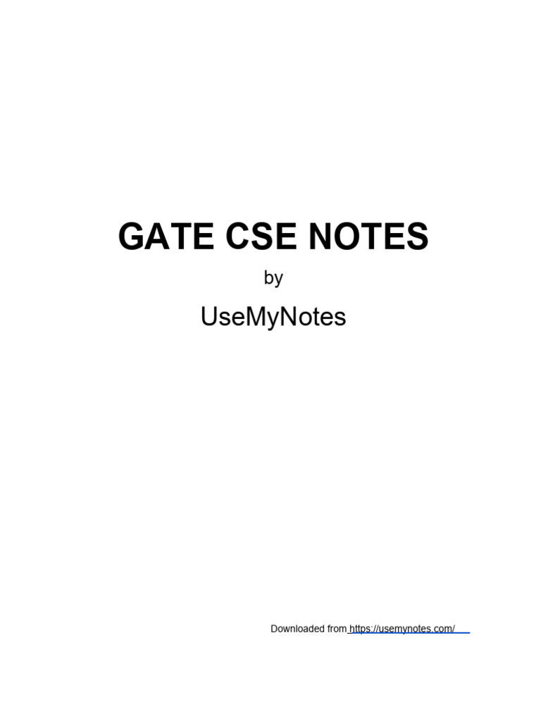 Daa Short Note PDF | PDF