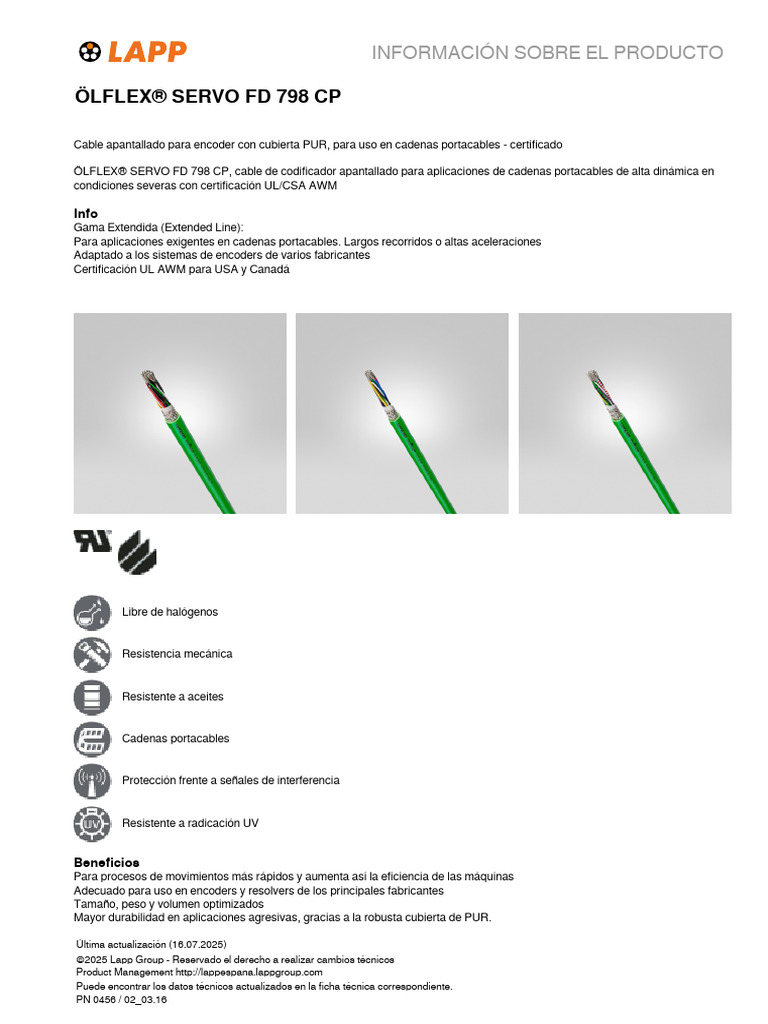 Lapp Pro209469es | PDF | Materiales