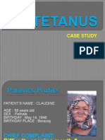 Tetanus Case