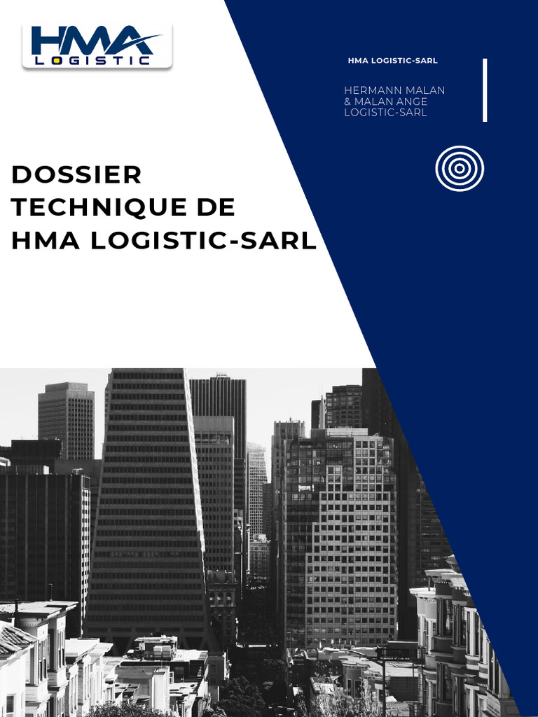 Présentation De Hma Logistic Sarl Pdf Logistique Business 
