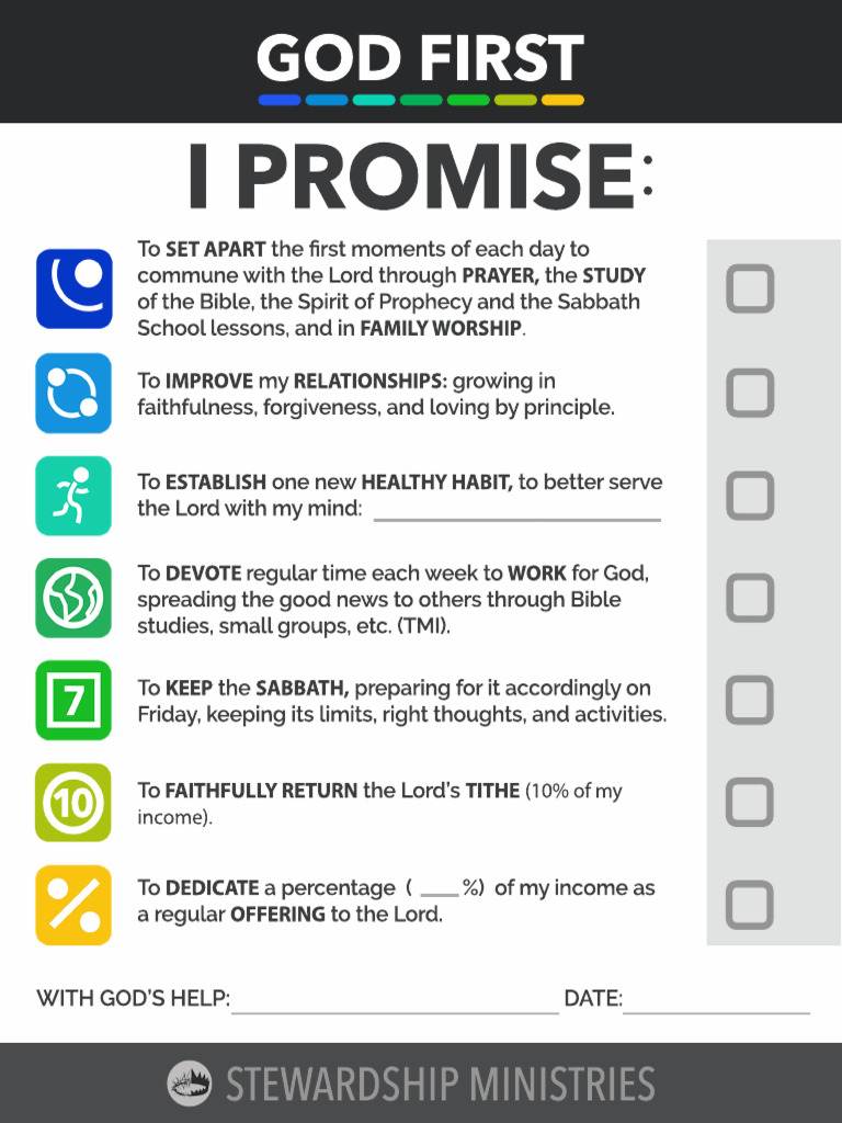 Stewardship Commitment Pledge Template | PDF