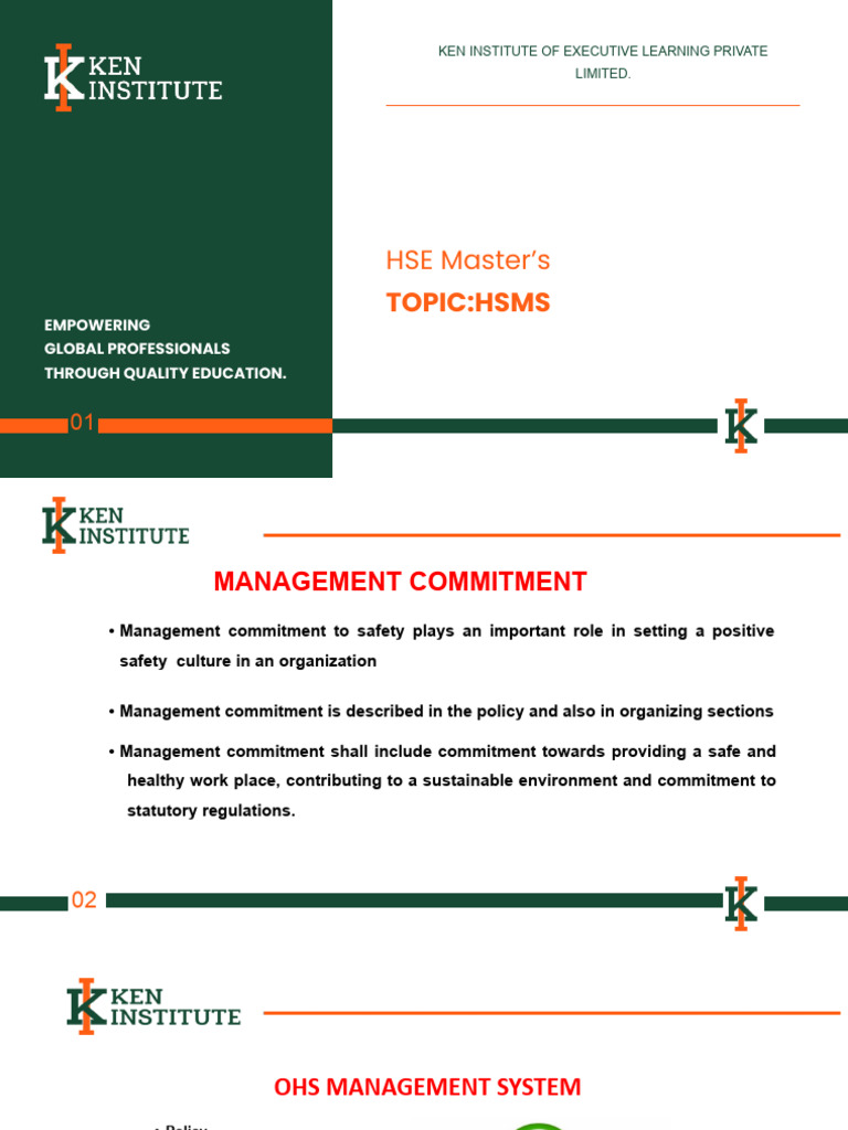 Safety Management System Overview | PDF | Occupational Safety And ...