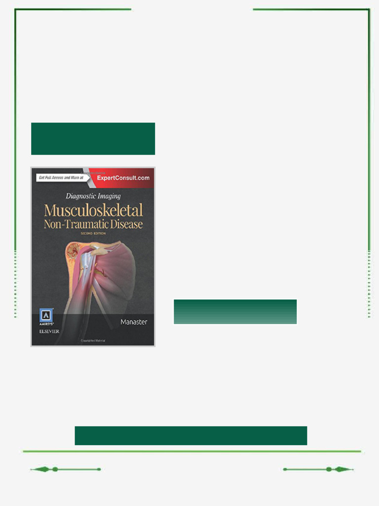 Diagnostic Imaging Musculoskeletal Non Traumatic Disease 2nd Edition B ...